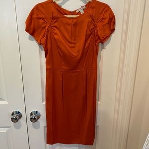 Banana Republic Red Silk Dress Size 4